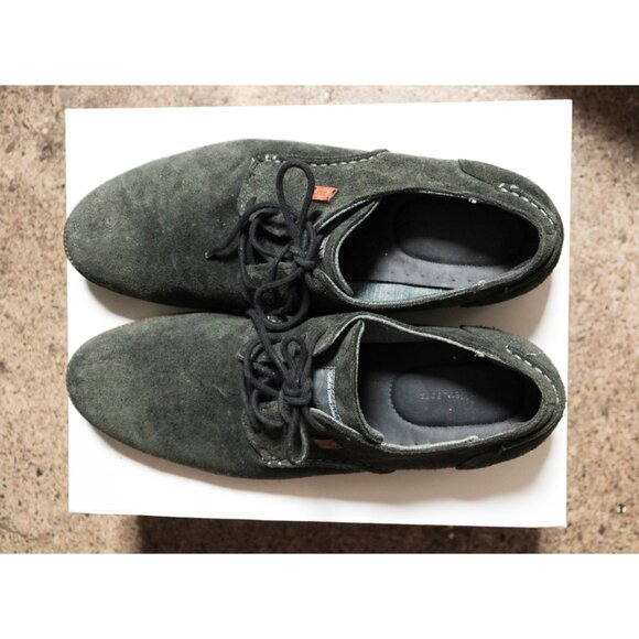 Dark Green Suede Chukka Boots 👞 CALVIN KLEIN - Picture 6 of 9